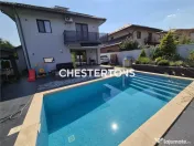 Vila exclusivista cu piscina teren 405mp, Chiajna 