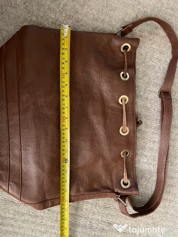 Geantă tip Sac (Bucket Bag) din Piele Naturală
