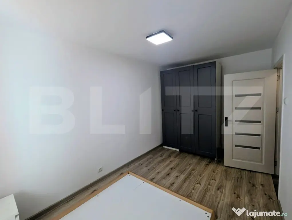 Apartament cu 2 camere, 56 mp, renovat complet, zona Cetate