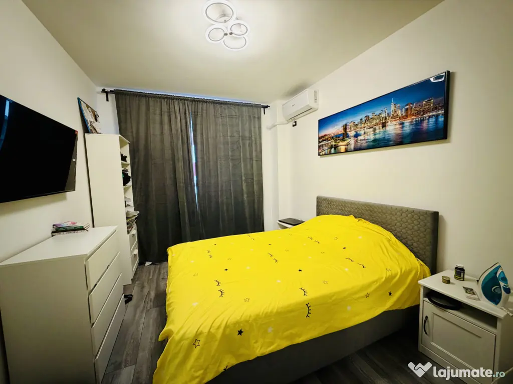 Apartament 2 camere mobilat și utilat lângă Școală Petr