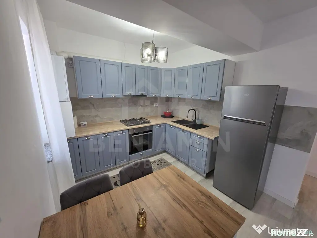2 Camere- Mobilat- Utilat-Bloc Nou-AC-Centrala Termica- S...