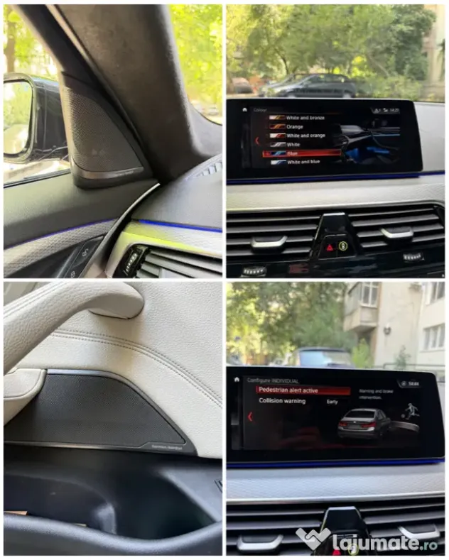 BMW Seria 5 G30 520d M Sport | Harman Kardon | HUD | 147k km