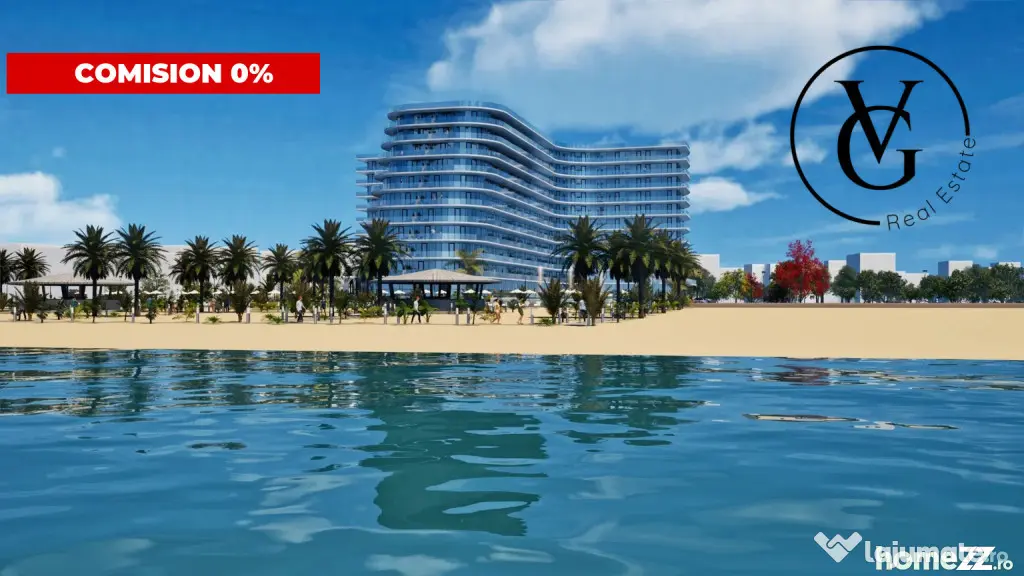 Studio | Aqua Cullinan | Mamaia Nord - vedere laterala catr