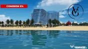 Studio | Aqua Cullinan | Mamaia Nord - vedere laterala catr 