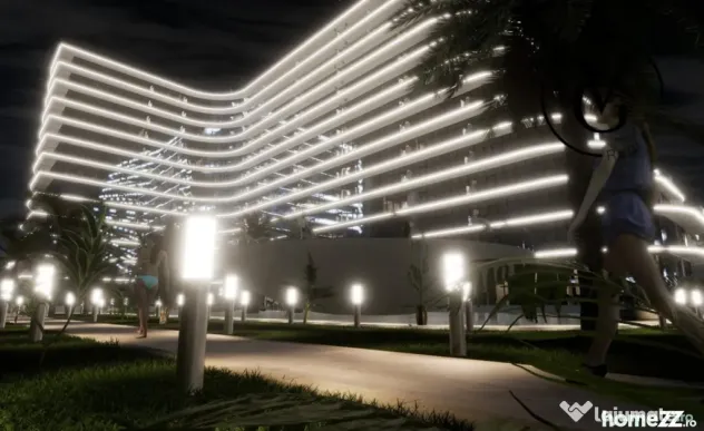 Studio | Aqua Cullinan | Mamaia Nord - vedere laterala catr