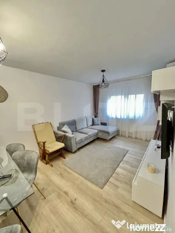 Apartament cu 2 camere de închiriat modern, Decebal