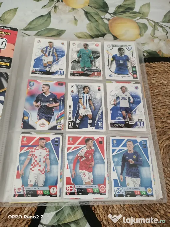 Carduri Fotbalisti