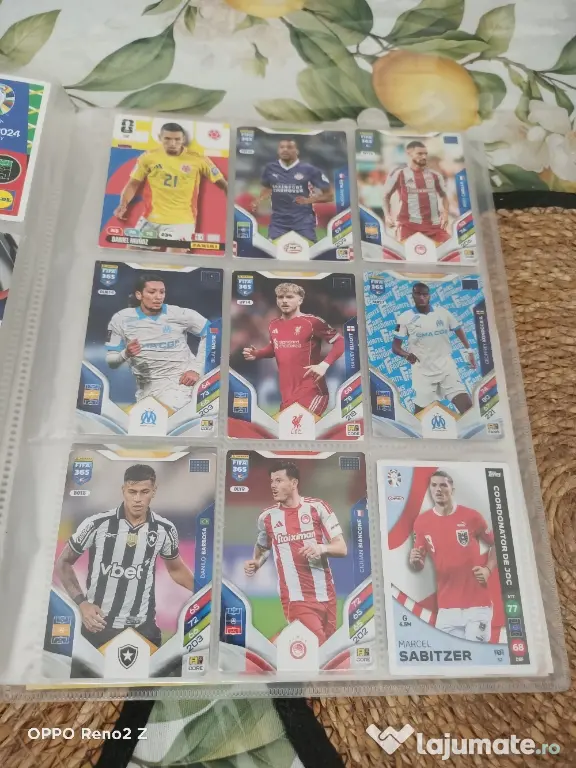 Carduri Fotbalisti