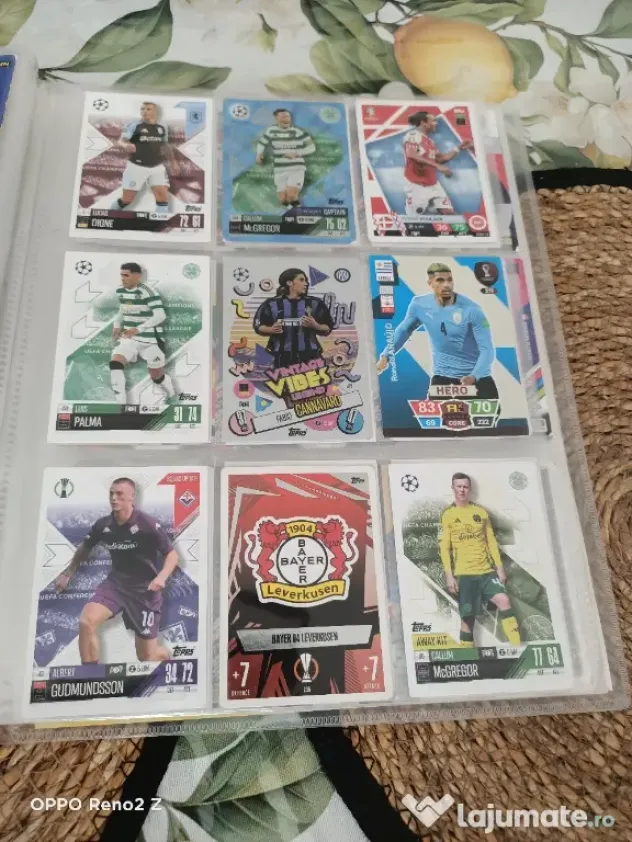 Carduri Fotbalisti
