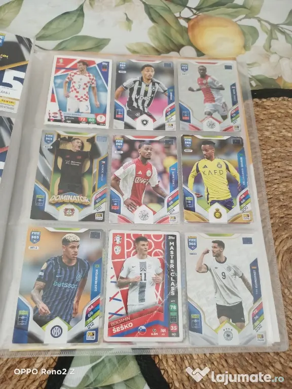 Carduri Fotbalisti
