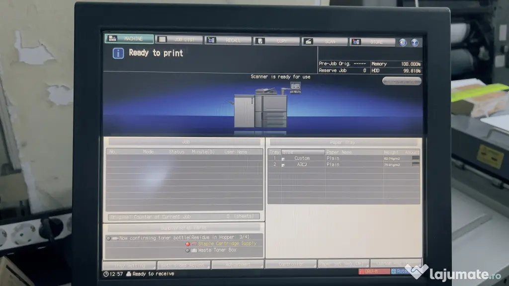 Konica Minolta Bizhub PRO 951 echipament productie