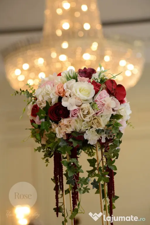 Aranjamente florale pentru evenimente