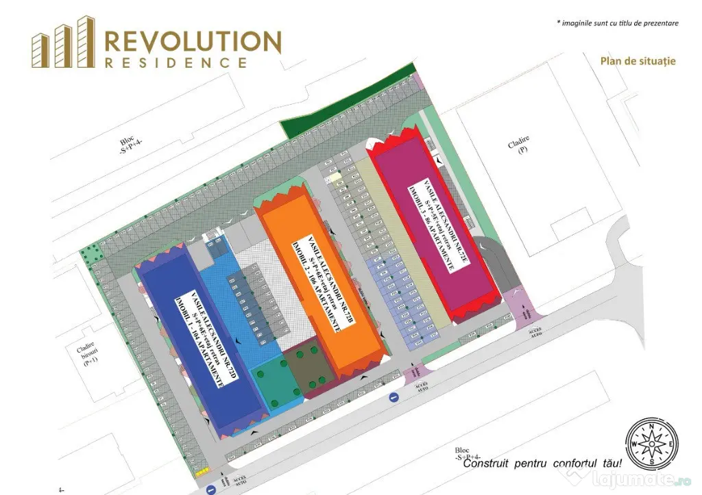 COMISION 0% - Apartament de Tip Studio - 3 Camere - Vasile Alecsandri