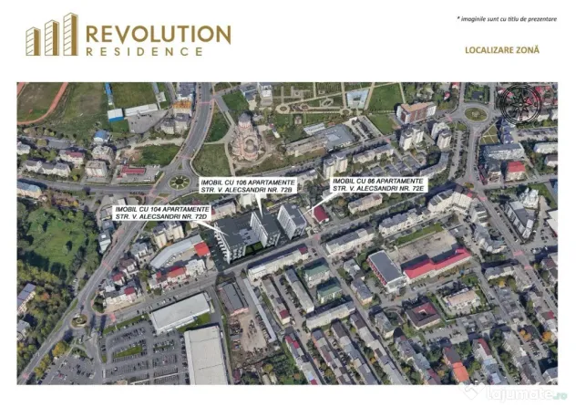 COMISION 0% - Apartament de Tip Studio - 3 Camere - Vasile Alecsandri