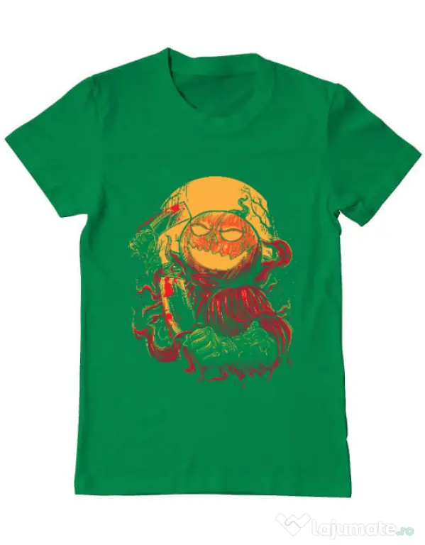 Tricou ADLER barbat Pumpkinhead Butcher Verde mediu