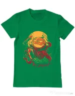 Tricou ADLER barbat Pumpkinhead Butcher Verde mediu