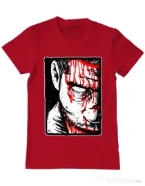 Tricou ADLER barbat Zomblood Rosu