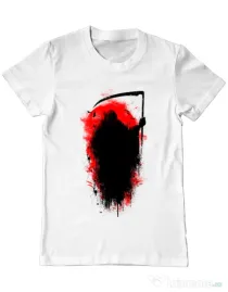 Tricou ADLER barbat Reaper Alb