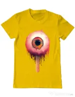 Tricou ADLER barbat Eyesicle Galben