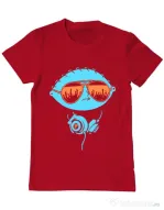Tricou ADLER barbat Dj Stewie Rosu