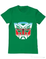 Tricou ADLER barbat Transformers Verde mediu