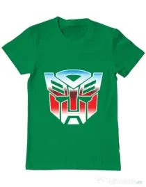 Tricou ADLER barbat Transformers Verde mediu