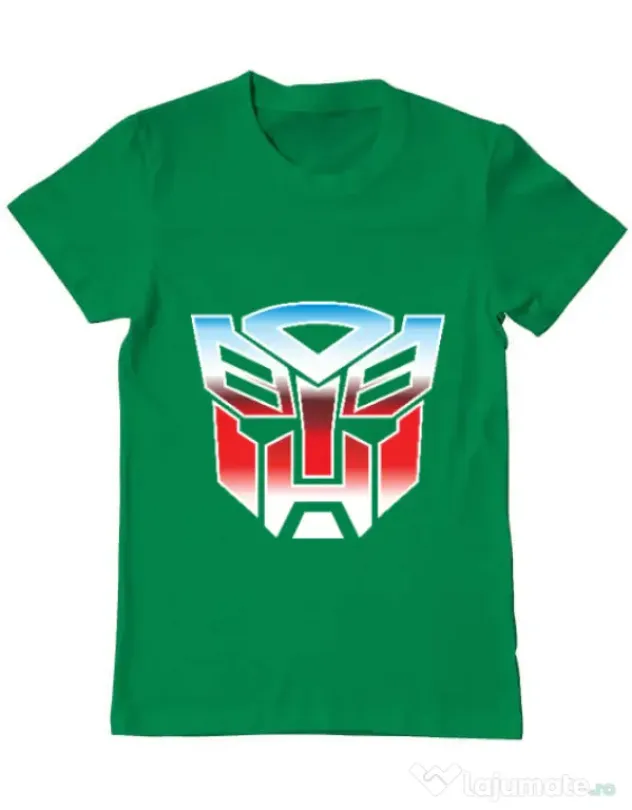 Tricou ADLER barbat Transformers Verde mediu