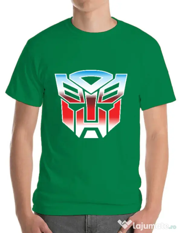 Tricou ADLER barbat Transformers Verde mediu