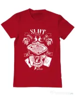 Tricou ADLER barbat Las vegas Rosu
