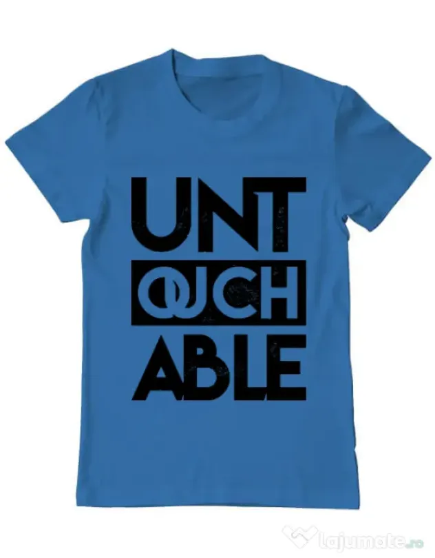 Tricou ADLER barbat Untouchable Albastru azuriu