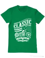 Tricou ADLER barbat Steel is real Verde mediu