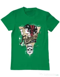 Tricou ADLER barbat Palmist Verde mediu
