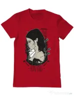 Tricou ADLER barbat The hunting Rosu