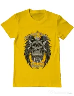 Tricou ADLER barbat Broken Bones Empire Galben