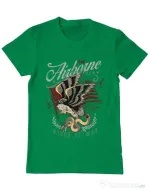 Tricou ADLER barbat Wings of war Verde mediu