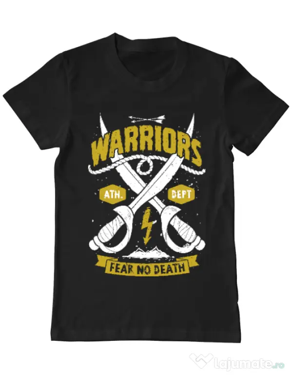 Tricou ADLER barbat Warriors Negru
