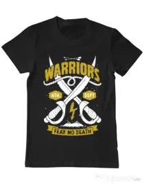 Tricou ADLER barbat Warriors Negru