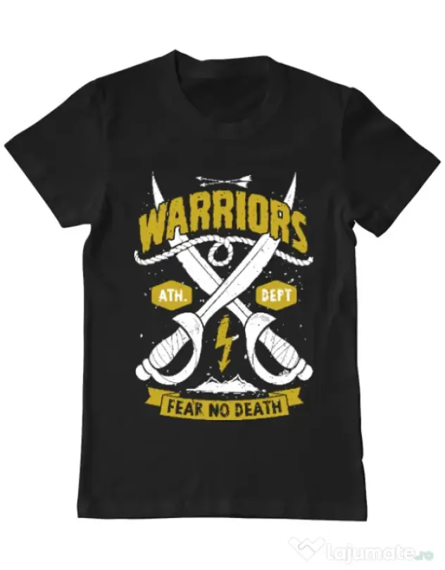 Tricou ADLER barbat Warriors Negru
