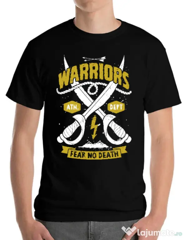 Tricou ADLER barbat Warriors Negru