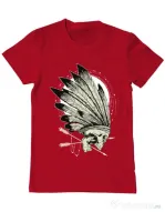Tricou ADLER barbat Conquerors Rosu