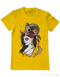 Tricou ADLER barbat Dead Queen Galben