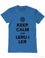 Tricou ADLER barbat Ler Albastru azuriu