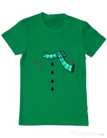 Tricou ADLER barbat Snowman Verde mediu