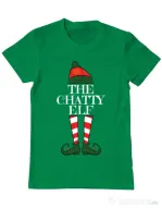 Tricou ADLER barbat The chatty elf Verde mediu