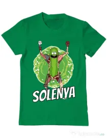 Tricou ADLER barbat Solenya Verde mediu