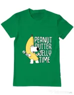 Tricou ADLER barbat Peanut butter jelly time Verde mediu