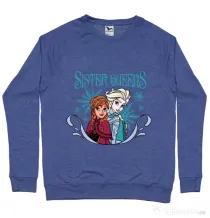 Bluza ADLER barbat Sister Queens Albastru melanj