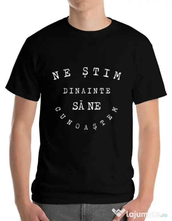 Tricou ADLER barbat Ne stim II Negru