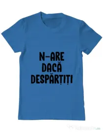 Tricou ADLER barbat Nu are sens 2 Albastru azuriu