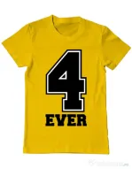 Tricou ADLER barbat Forever Galben